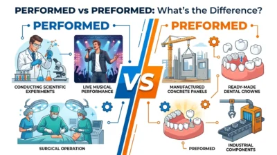 performed vs preformed