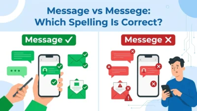 Message vs Messege