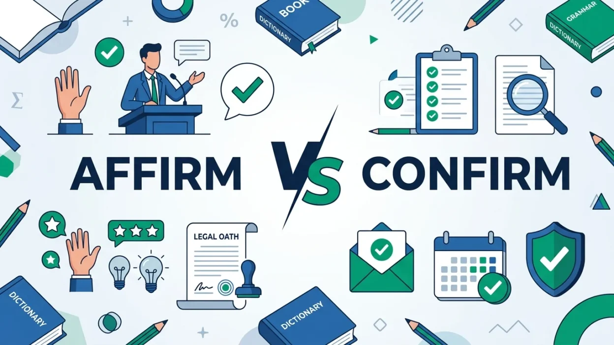 Affirm vs Confirm