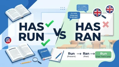 Has Run vs Has Ran