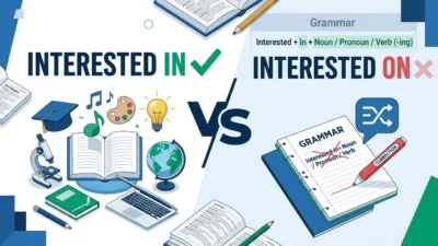 Interested In vs Interested On
