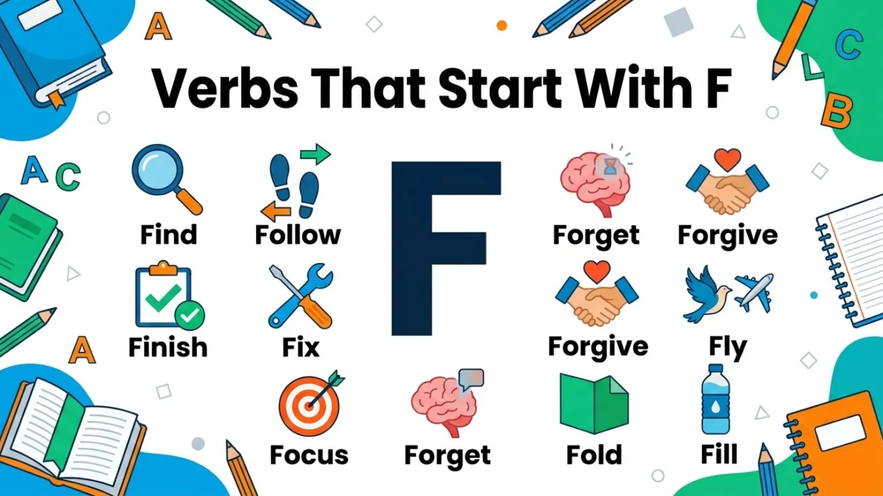 Verbs That Start With F
