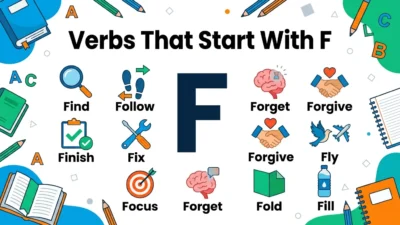 Verbs That Start With F