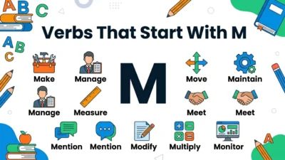 Verbs That Start With M