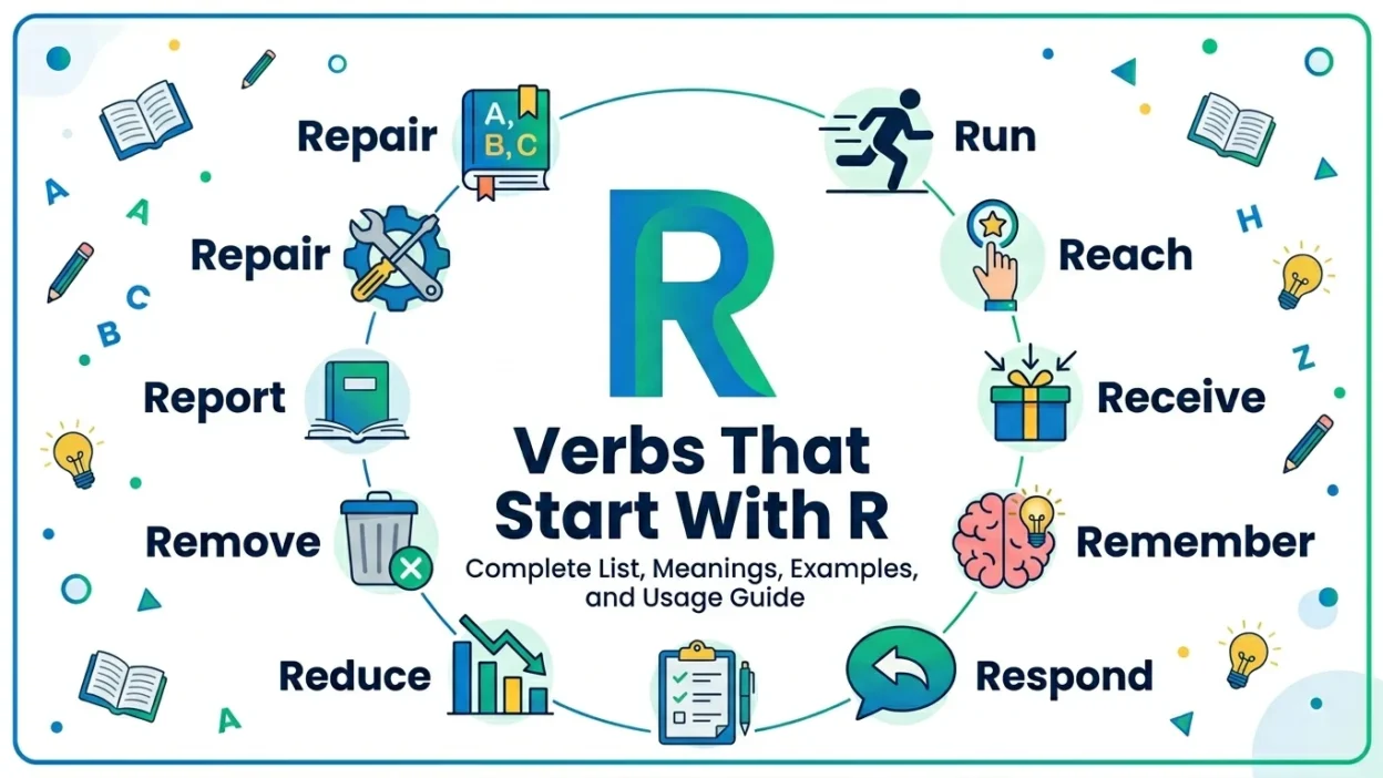 Verbs That Start With R