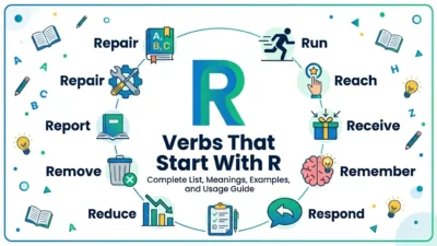Verbs That Start With R