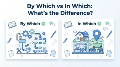 By Which vs In Which