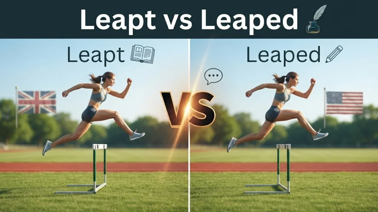 Leapt vs Leaped