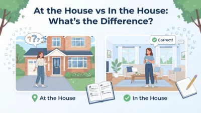 At the House vs In the House