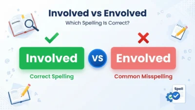 Involved vs Envolved