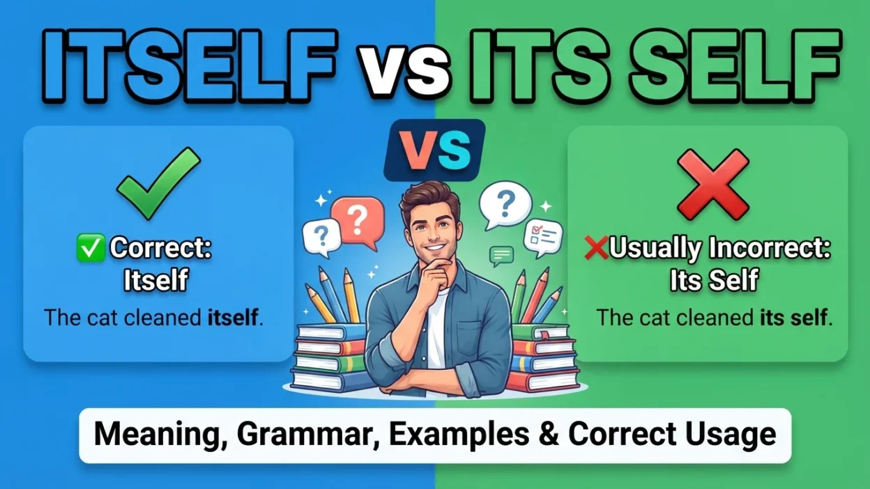 Itself vs Its Self