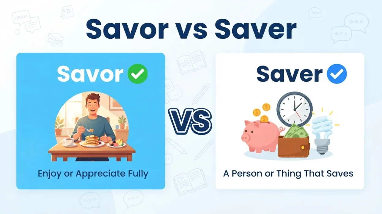 Savor vs Saver