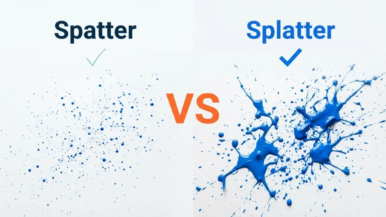 Spatter vs Splatter
