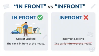In Front vs Infront