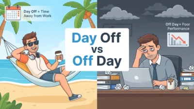 Day Off vs Off Day