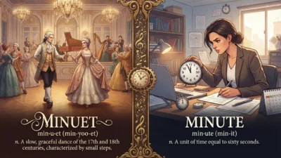 Minuet vs Minute