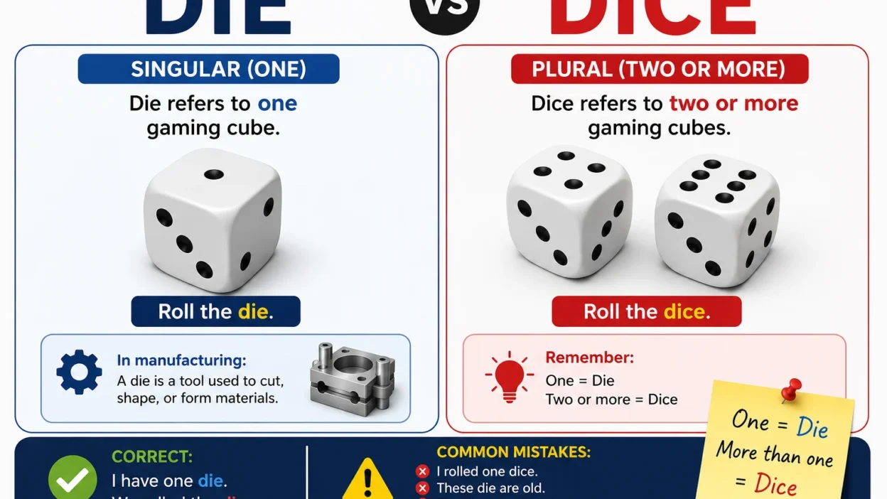 Die vs Dice