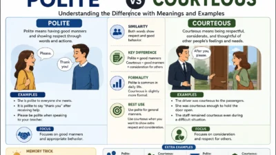 Polite vs Courteous