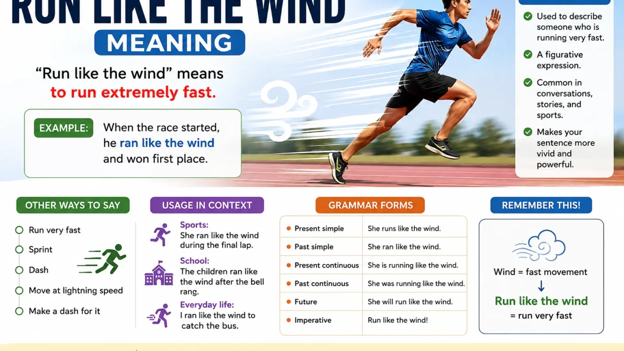 Run Like the Wind Meaning
