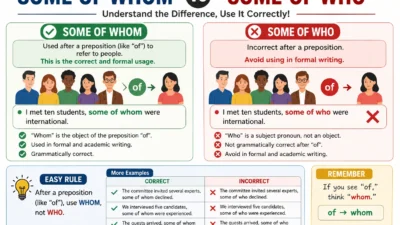 Some of Whom vs Some of Who