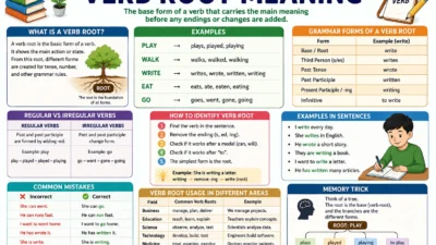 Verb Root Meaning